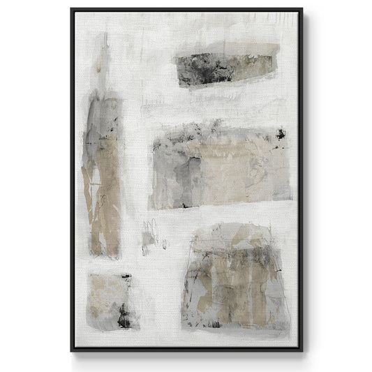 A Simple Love II V30 - Floater Framed Canvas Print