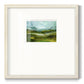 Emerald View III Premium Framed Print Double Matboard