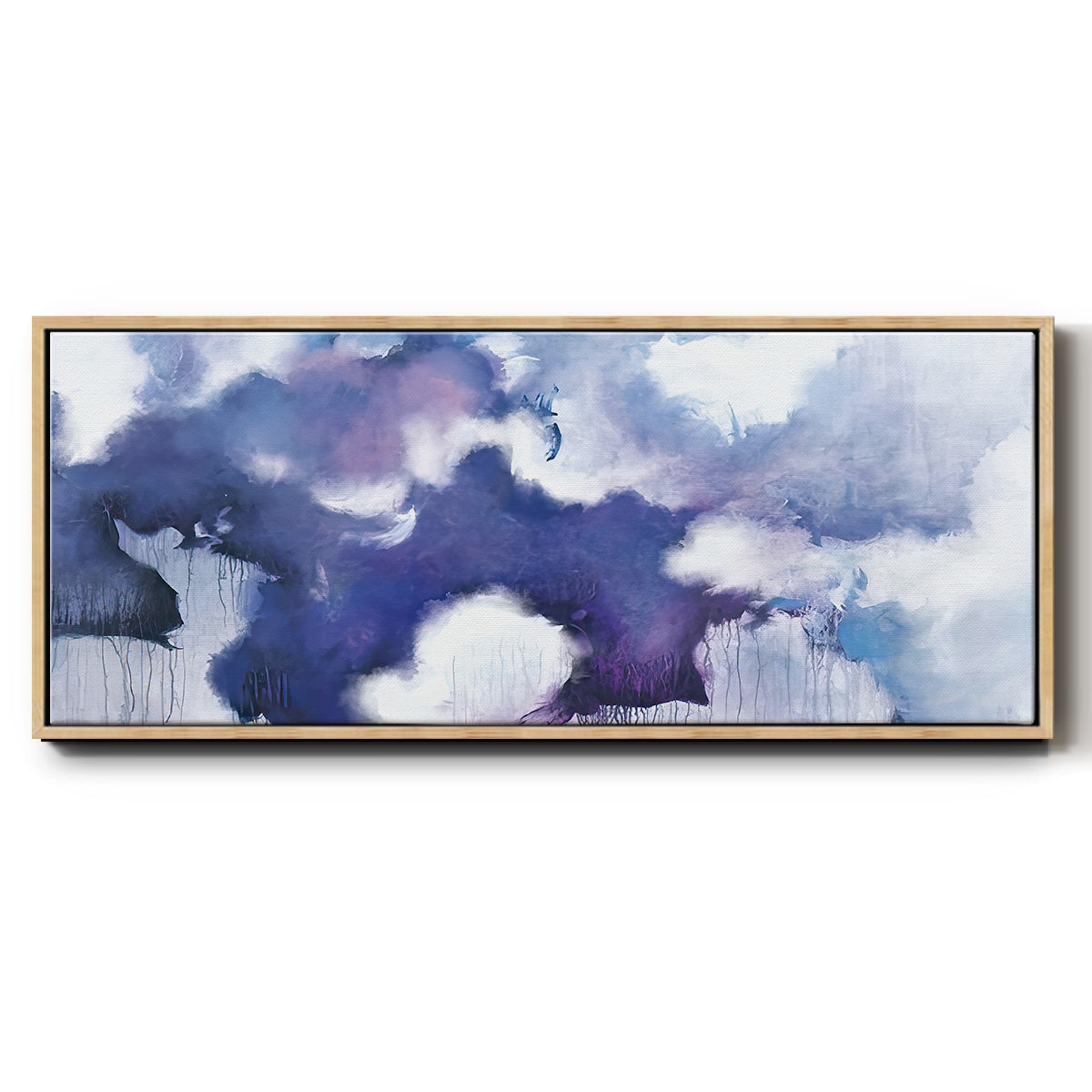 Acquiesce - Floater Framed Canvas Print