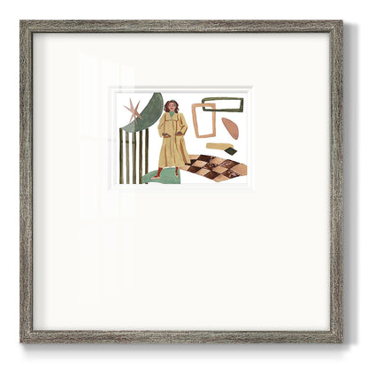 Vintage Vibes VI Premium Framed Print Double Matboard