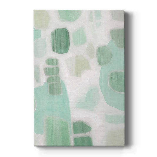 River Shapes I Premium Gallery Wrapped Canvas - Ready to Hang