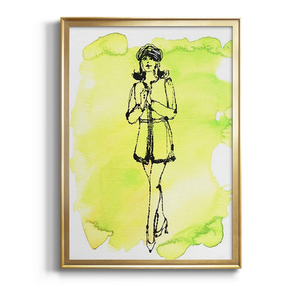 60's Fab I - Modern Framed Canvas Print