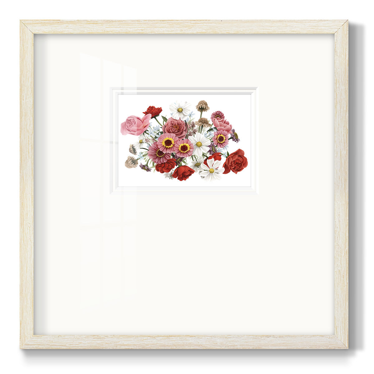 Modern Arrangement III Premium Framed Print Double Matboard