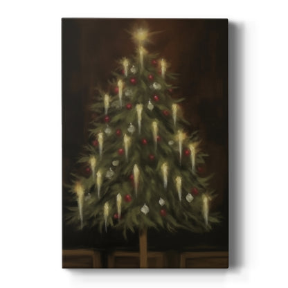 Warm Lantern Hearth at Eve - Canvas Art Print
