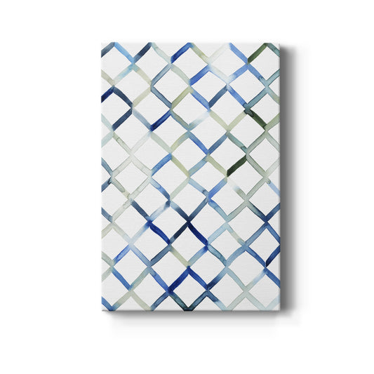 Sea Lattice I Premium Gallery Wrapped Canvas - Ready to Hang