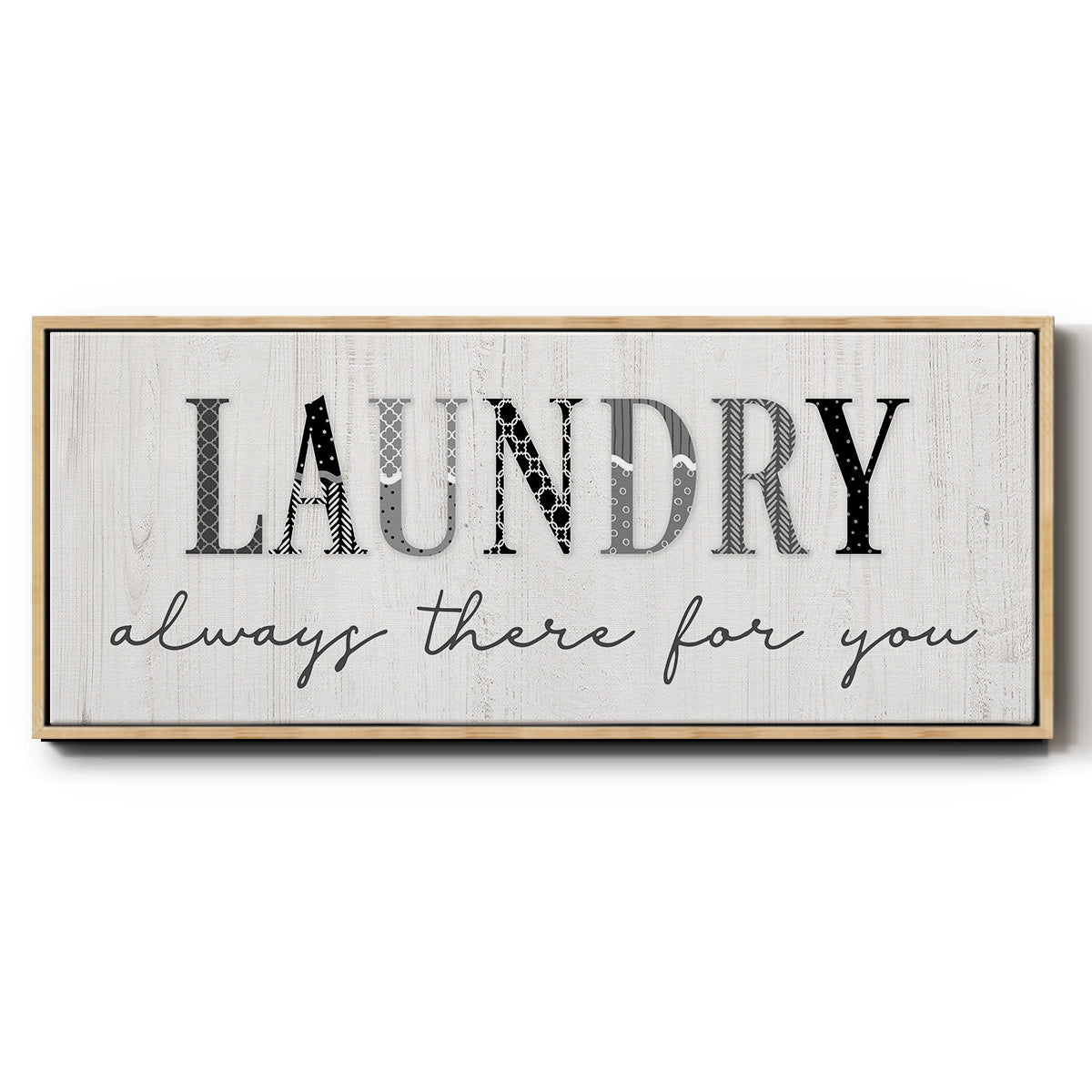 Always There - Floater Framed Canvas Print