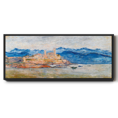 The Fort of Antibes, 1888 - Floater Framed Canvas Print