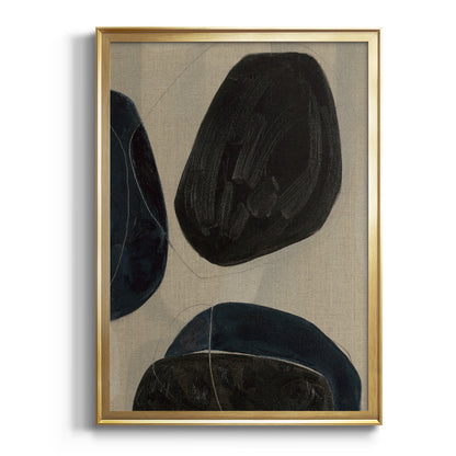 Gravity II - Modern Framed Canvas Print