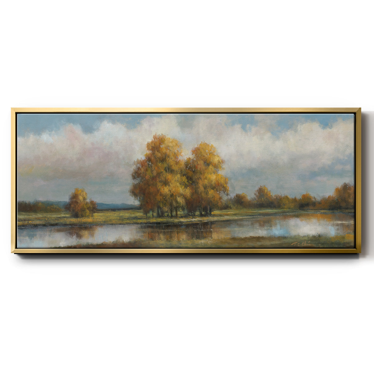Shenandoah - Floater Framed Canvas Print