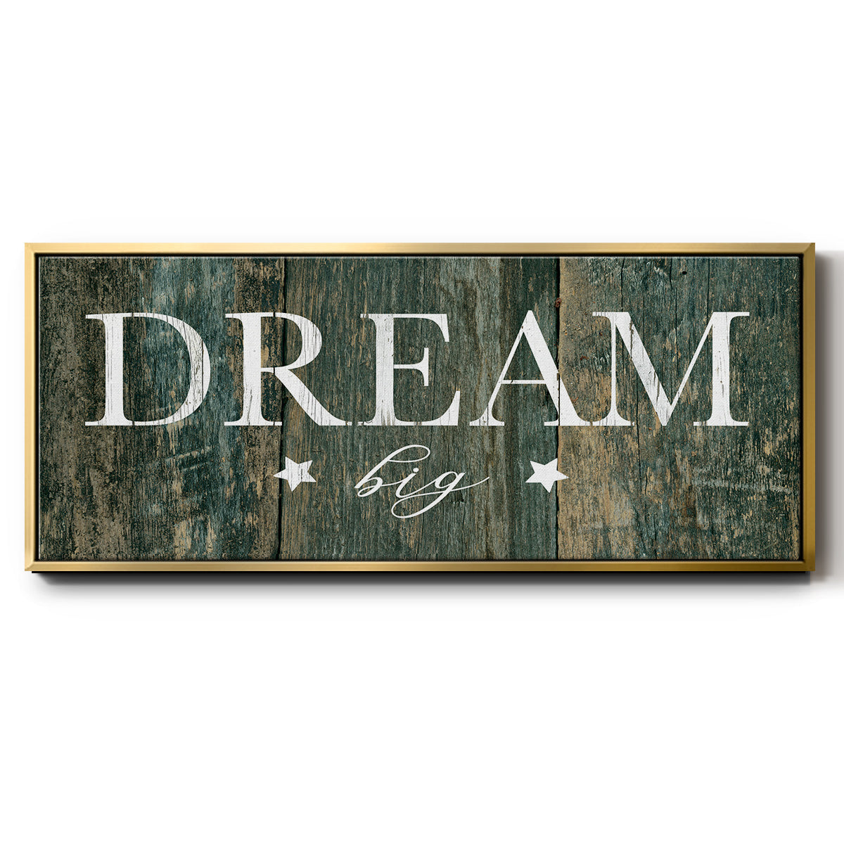 Dream Big - Floater Framed Canvas Print