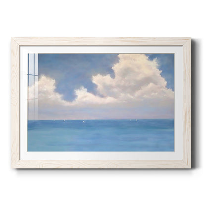Race Day II - Barnwood Framed Art Print