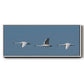 Wing Up Wing down - Floater Framed Canvas Print
