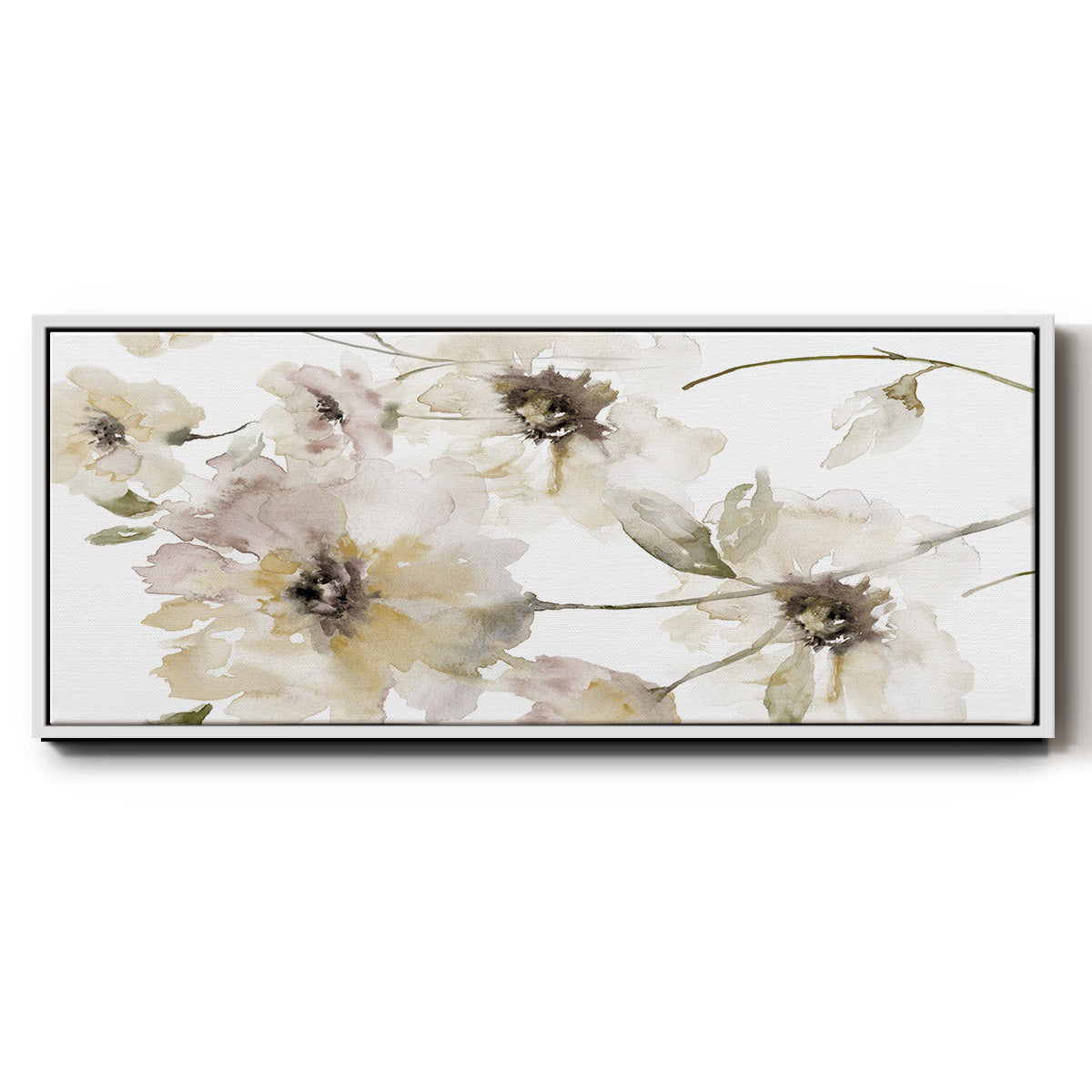 Translucent - Floater Framed Canvas Print