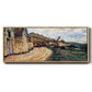 The Road in Giverny, 1885 - Floater Framed Canvas Print