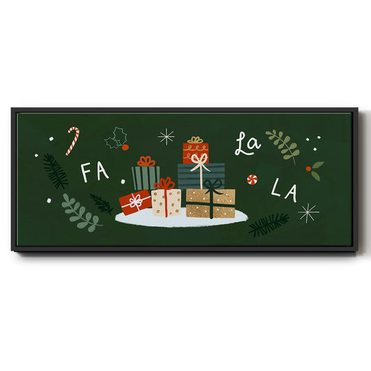 Little St. Nick Collection D - Floater Framed Canvas Print