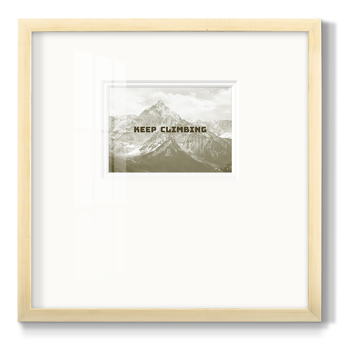Bro-Inspo VIII - Double Matboard Framed Print
