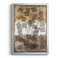 Raffia Palm I - Modern Framed Canvas Print