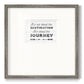 Destination - Double Matboard Framed Print