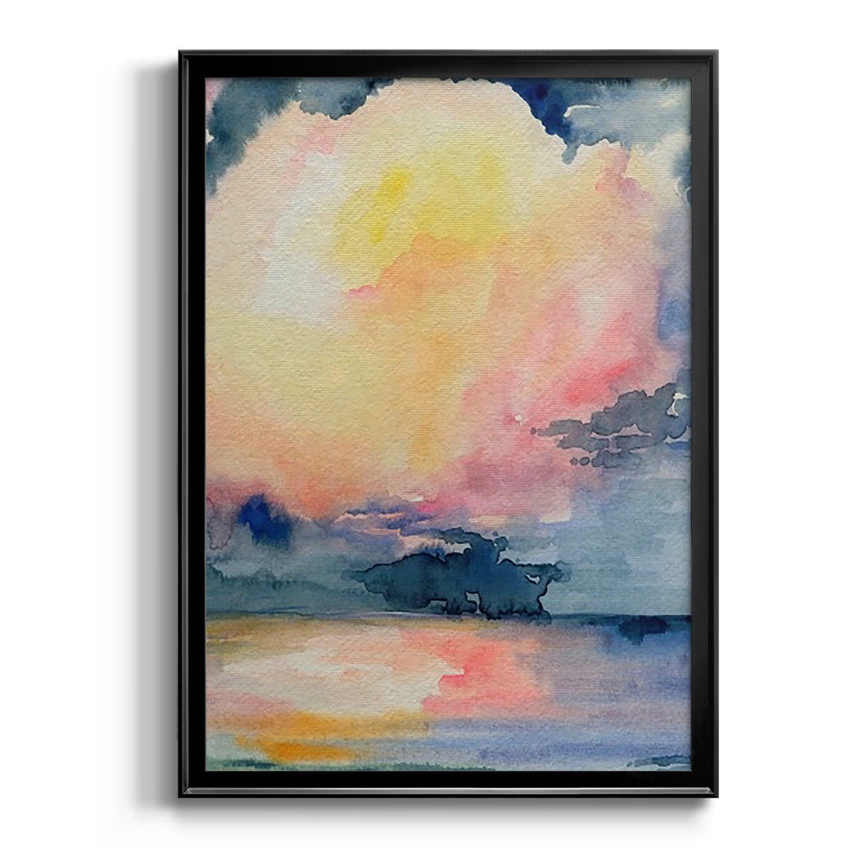 Prism Seascape I - Modern Framed Canvas Print