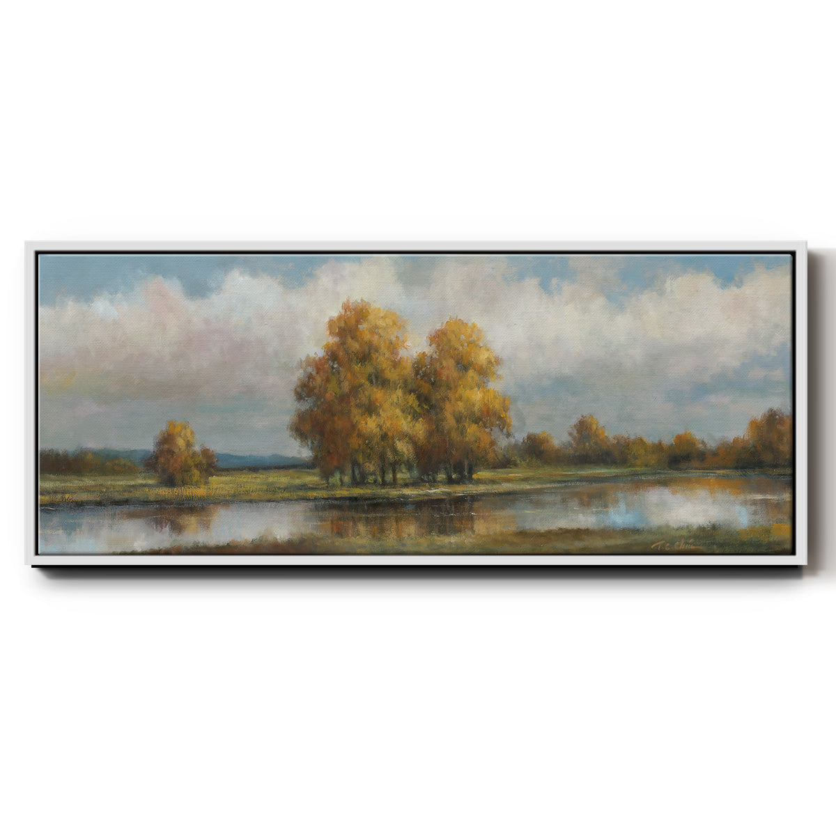 Shenandoah - Floater Framed Canvas Print