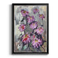 Zinnia II - Modern Framed Canvas Print