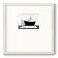 Modern Bath I Premium Framed Print Double Matboard