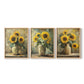 Floral Study Series CLXXI - Restickable Framed Art Set