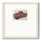 Antique Pickup I Premium Framed Print Double Matboard