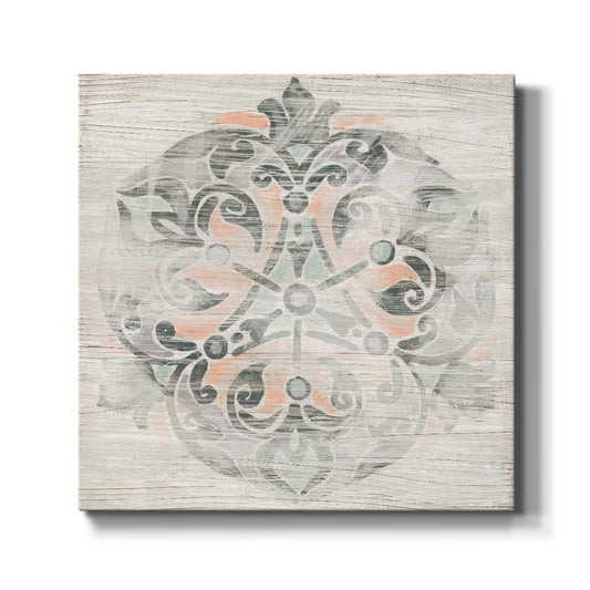 Weathered Emblem IV - Canvas Art Print