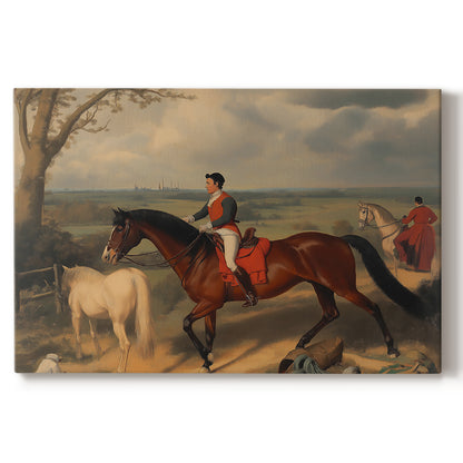 horseman,riding,countryside,landscape,horse,grazing,outdoors,nature,dirt path,cloudy sky,equestrian,rider,animals,field,trees,scenery,leisure,tranquility,outdoor activity,historic,adventure,wildlife,rural,equine,grass,transportation,sport,heritage,tradition,autumn,colors,journey,lifestyle,exploration,equestrianism,countryside beauty,monument,travel,exercise,skill