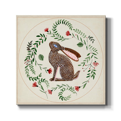 Bunny Folklore III - Canvas Art Print