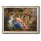 The Muses Urania and Calliope - Ornate Framed Canvas Print