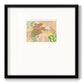 Neutral Blooms IV - Double Matboard Framed Print