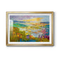 Diamond Girl Dances - Modern Framed Art Print