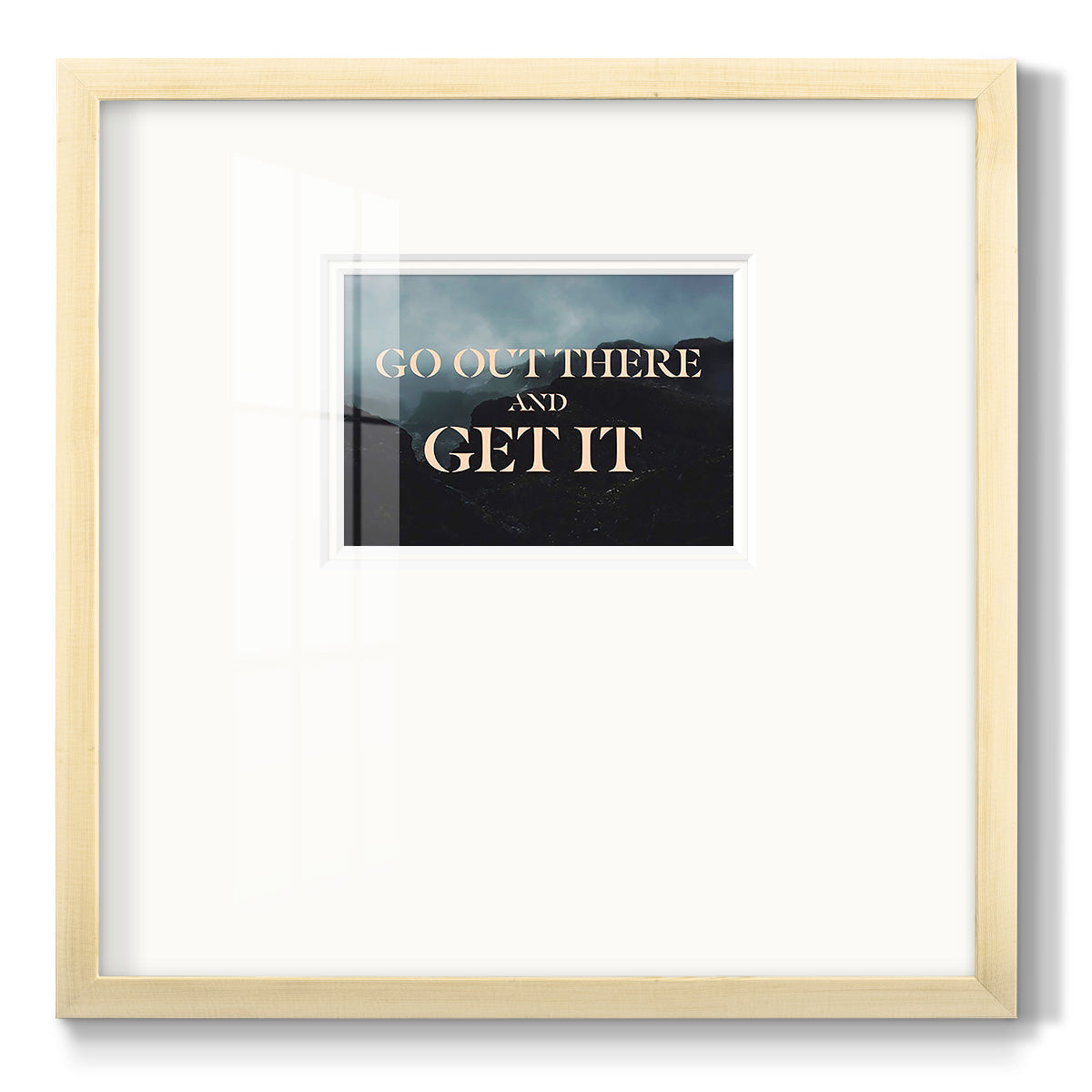 Bro-Inspo V - Double Matboard Framed Print