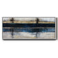 City Blue - Floater Framed Canvas Print
