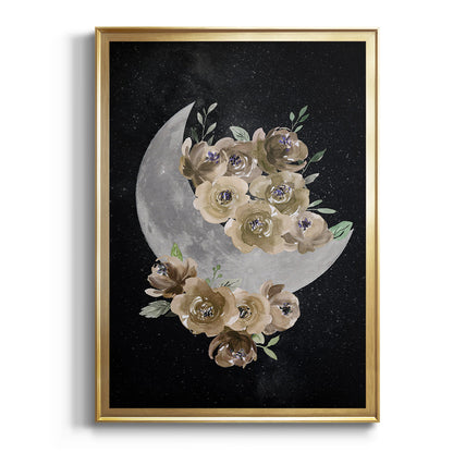 Bohemian Moon - Modern Framed Canvas Print