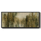 Gold City Shine - Floater Framed Canvas Print