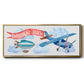 Dream Big Airplane - Floater Framed Canvas Print