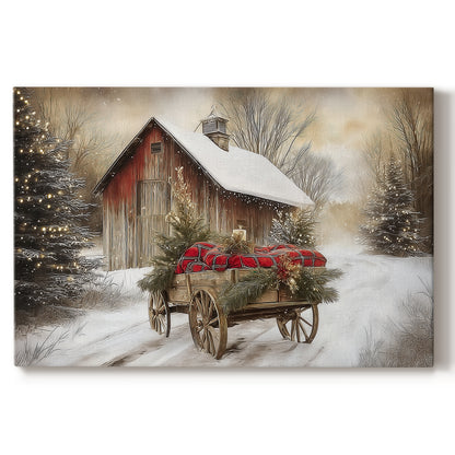Warm Lantern Promise - Canvas Art Print