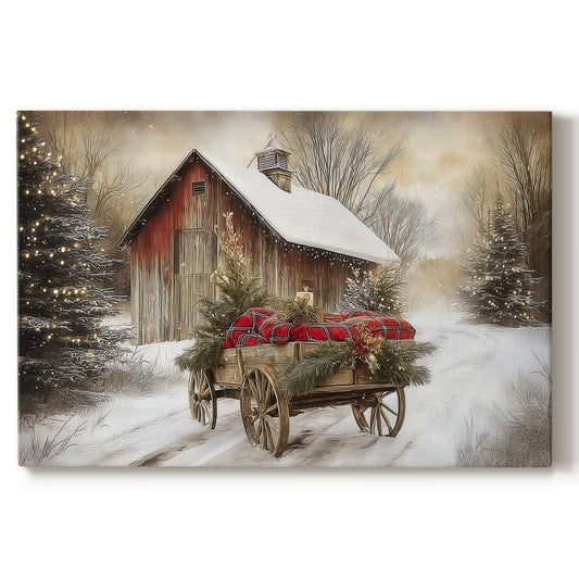 Warm Lantern Promise - Canvas Art Print