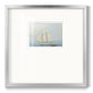 Foggy Sail II - Double Matboard Framed Print