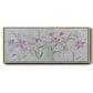 Dancing Pink Trio III - Floater Framed Canvas Print