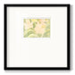 Verdant Floral Abstract II Premium Framed Print Double Matboard