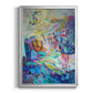 Gathering up the Goddess I - Modern Framed Canvas Print