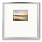 Peaceful Shore Premium Framed Print Double Matboard