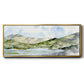 Serene Mountains I - Floater Framed Canvas Print