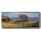 On the Cliff at Fecamp, 1881 - Floater Framed Canvas Print