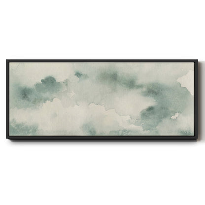 Ocean Impression III - Floater Framed Canvas Print