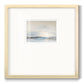 Soft Distance - Double Matboard Framed Print